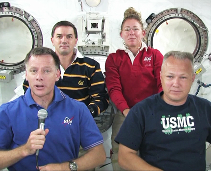 Shuttle Astronauts Too Busy for 'Harry Potter and the Deathly Hallows: Part 2'